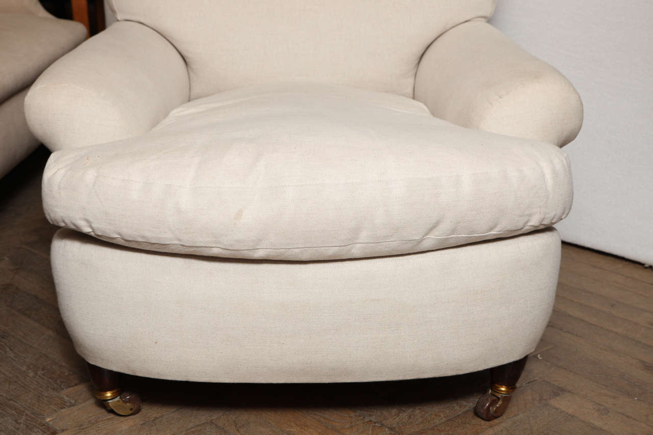 19th Century Upholstered Armchair 4