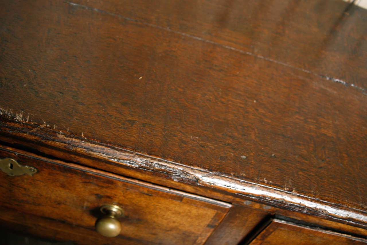 English Georgian Oak Dresser late 17th Century