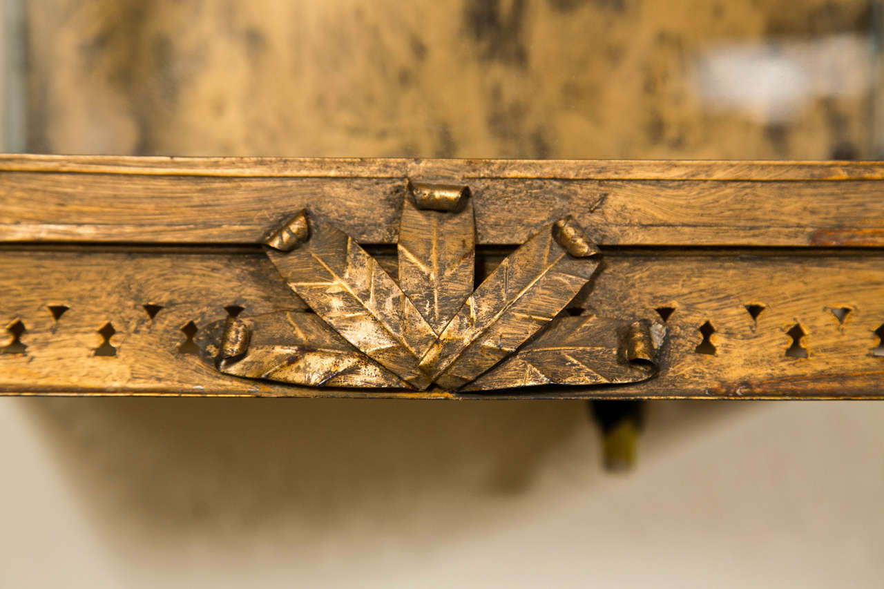 English Pair of Tole Lantern Wall Sconces