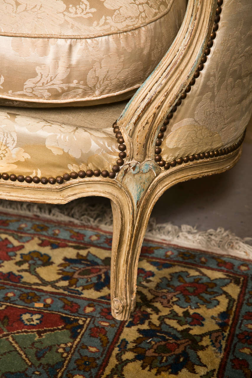 Pair of Louis XV Style Canapes by Jansen In Good Condition In Stamford, CT