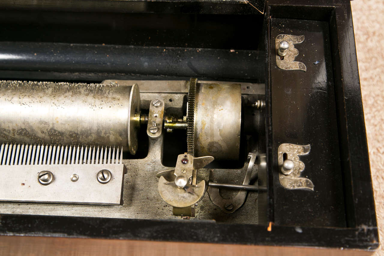 Antique German Inlaid Music Box at 1stDibs antique german music box