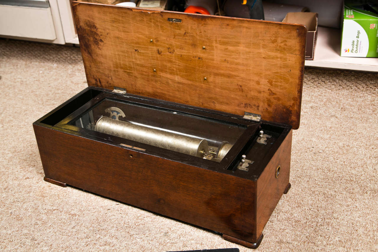 Antique German Inlaid Music Box at 1stDibs antique german music box