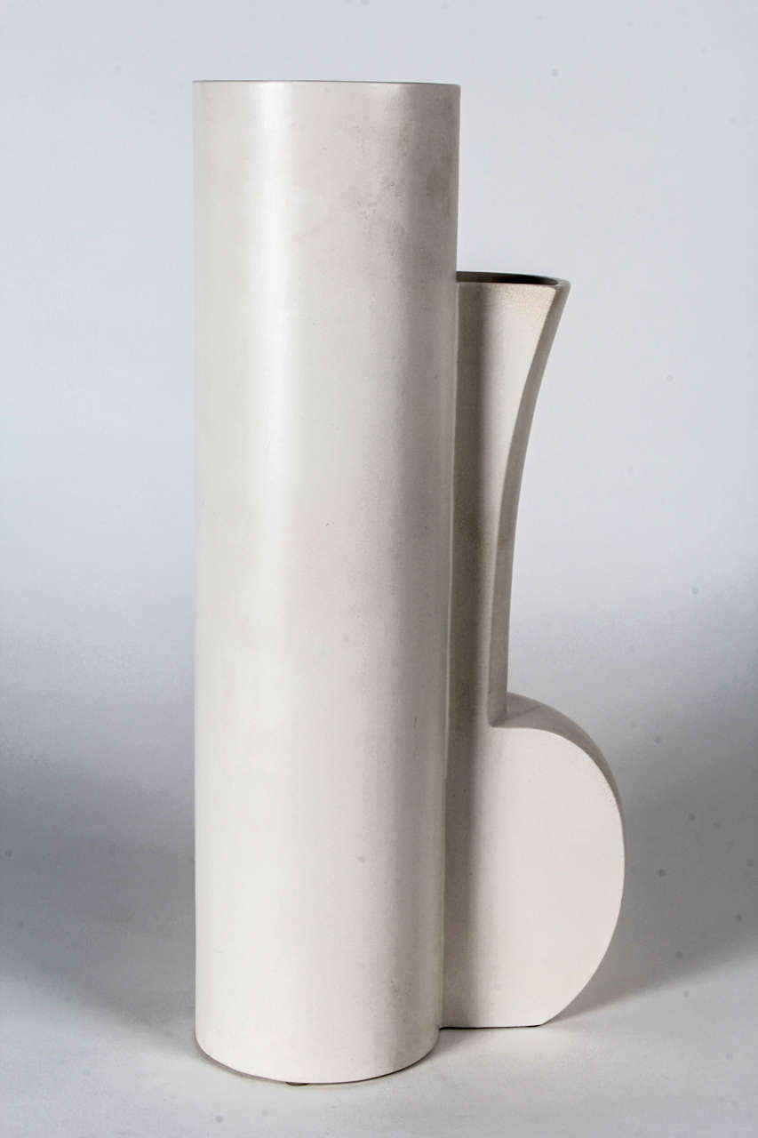 Swedish Wilhelm Kage Gustavsberg Sweden Important Prototype Surrea vase c.1940 For Sale