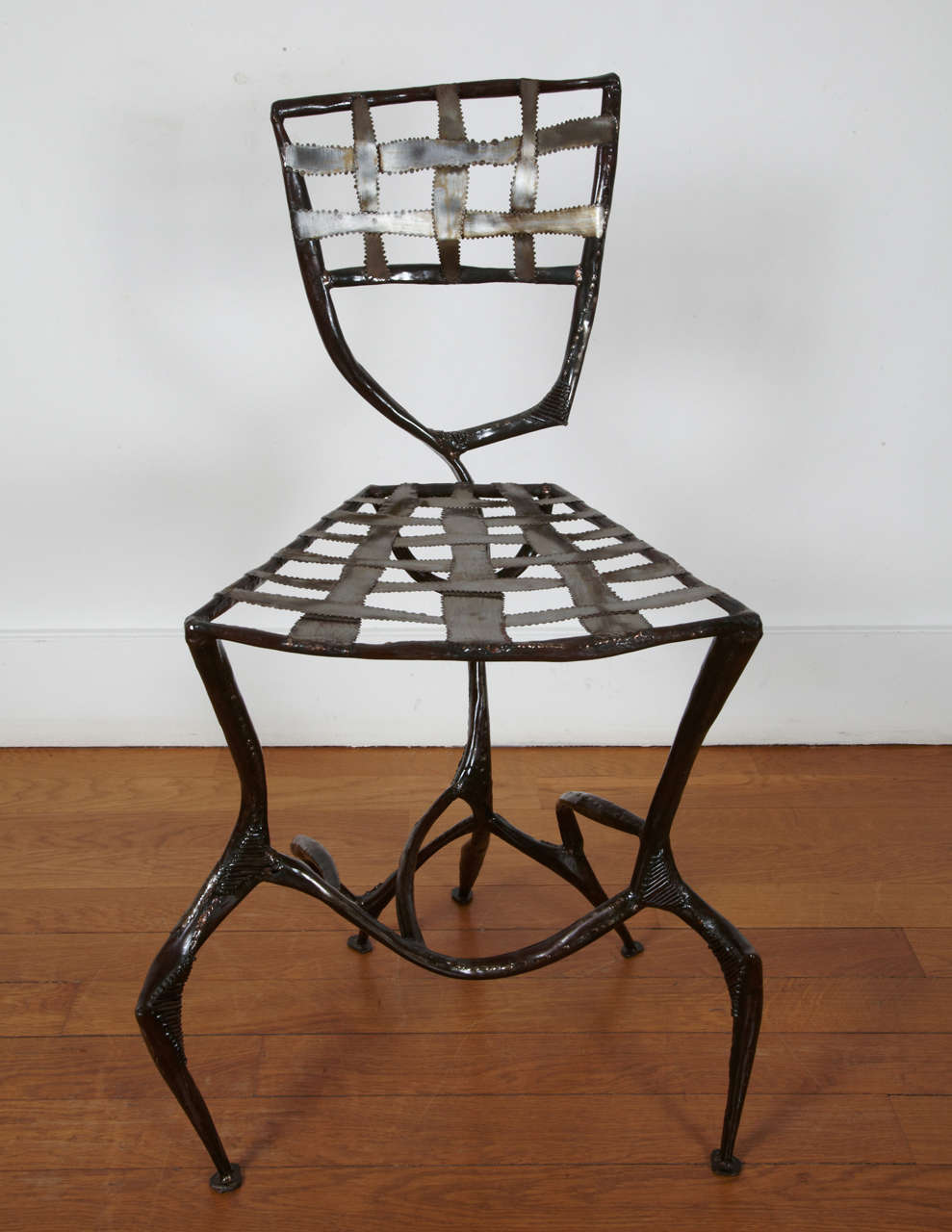 Two Steel Copperware Chairs, 2008 / 2013 by Manuel Simon. 1