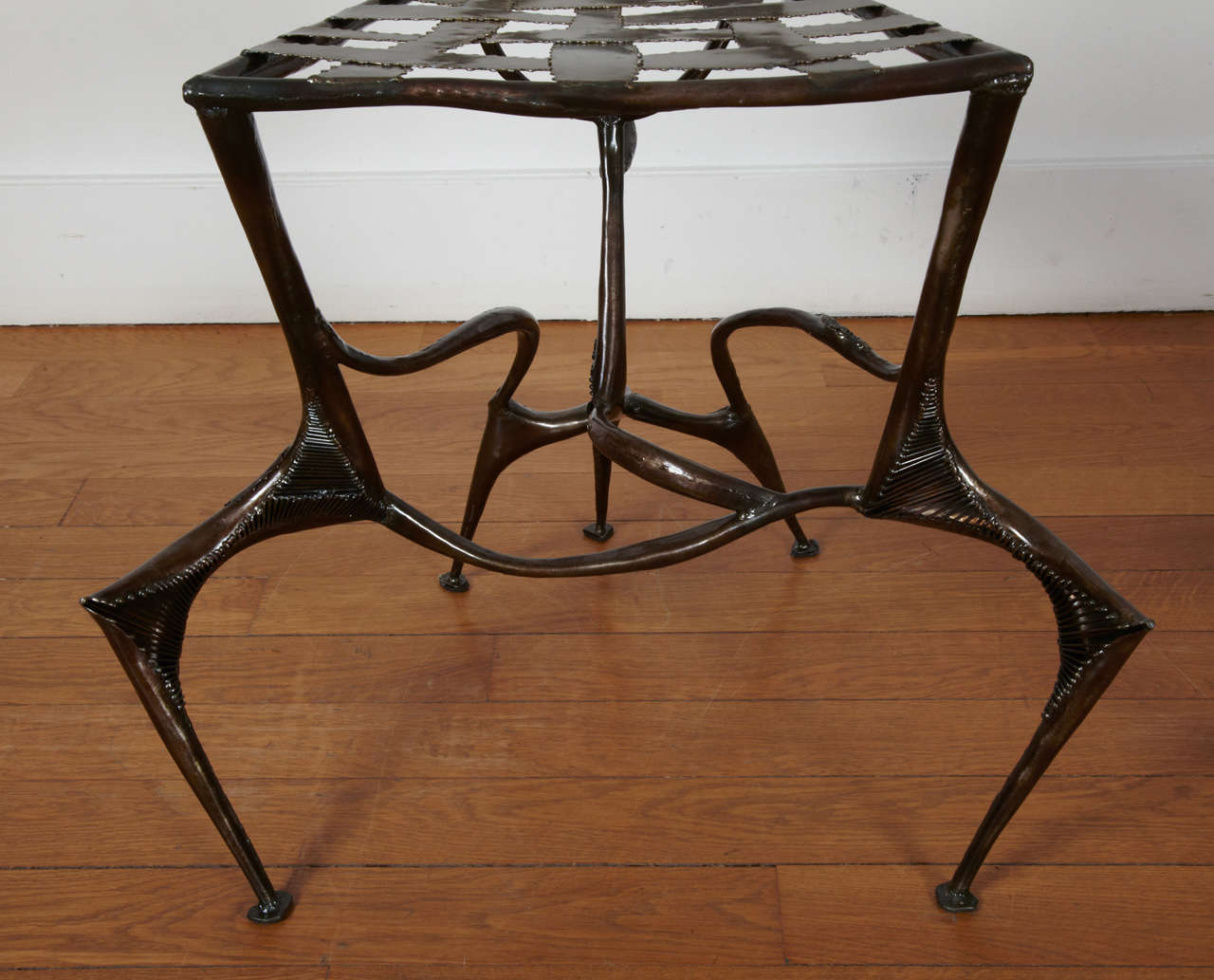 Two Steel Copperware Chairs, 2008 / 2013 by Manuel Simon. 3