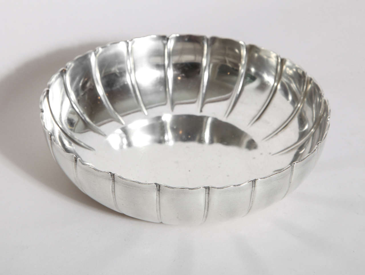 Jean Francois Veyrat French Art Deco Sterling Silver Bowl In Good Condition In New York, NY