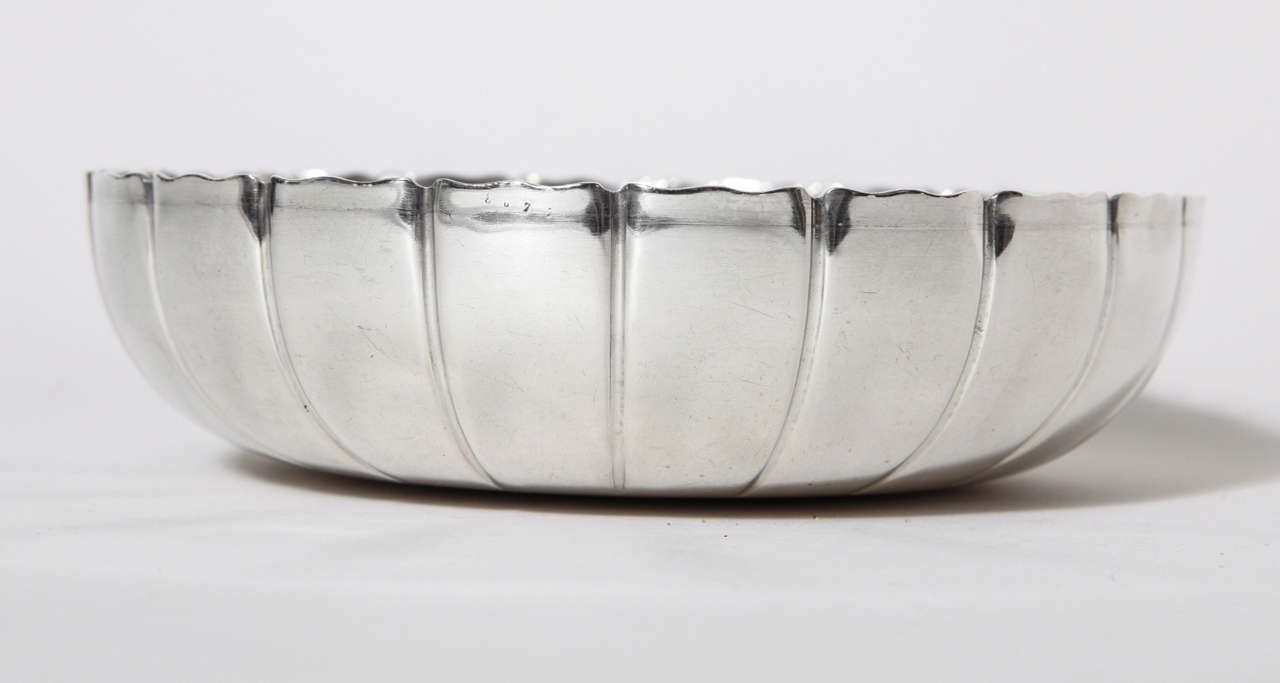 Jean Francois Veyrat French Art Deco Sterling Silver Bowl 3