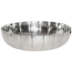 Jean Francois Veyrat French Art Deco Sterling Silver Bowl