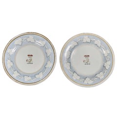 Pair of Flight, Barr & Barr Plates - Worcester Porcelain