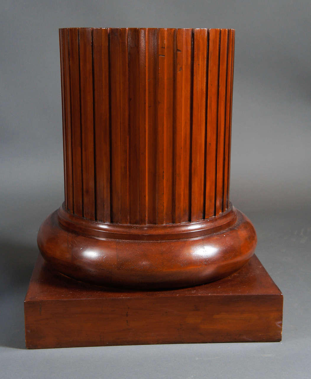 20th Century Very Large Column Base includes Top