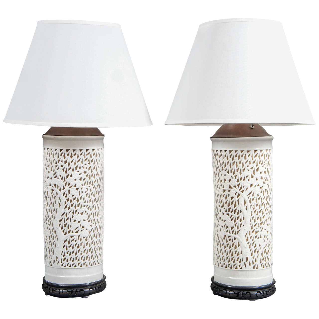 Pair of Japanese Porcelain Lamps at 1stDibs vintage japanese porcelain lamps, antique japanese