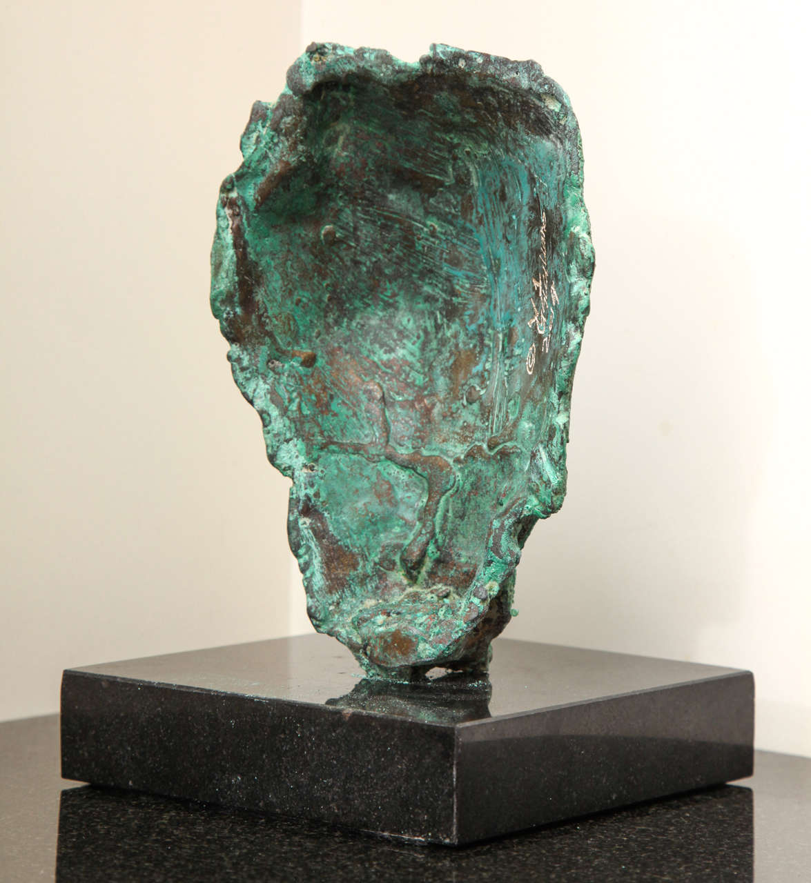 American Framento Testa Verde Sculpture by Gerald Siciliano For Sale