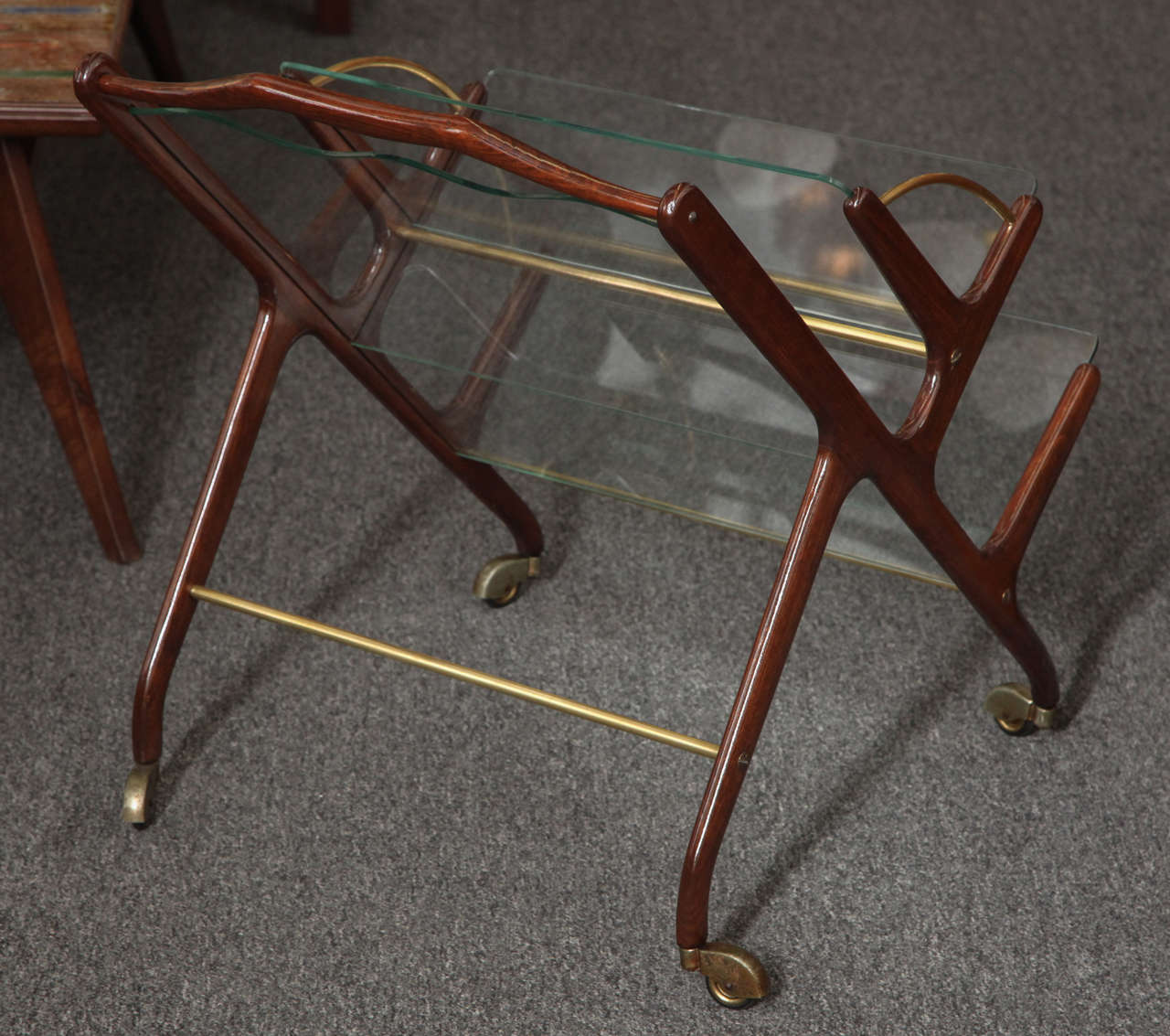 Magazine Cart by Cesare Lacca For Sale at 1stdibs