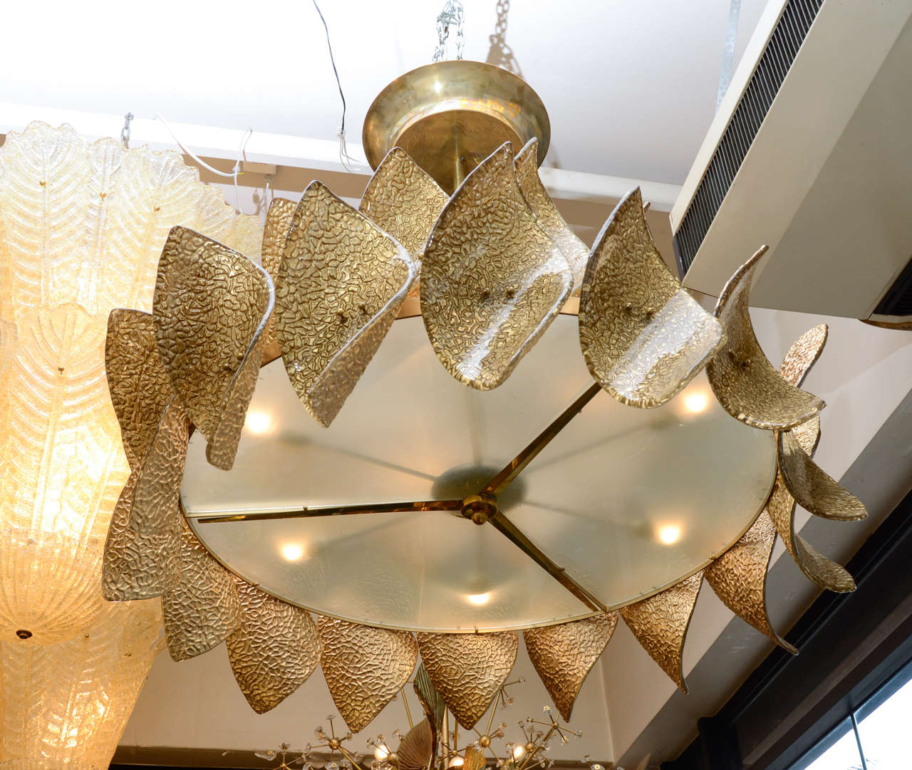 1960s Pair of Chandeliers For Sale 1