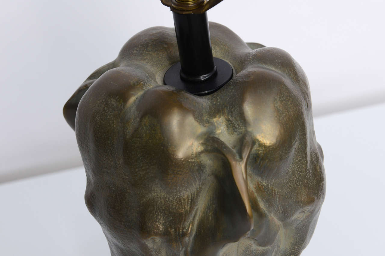 Chapman Sculptural Bronze Elephant Table Lamp at 1stDibs brass