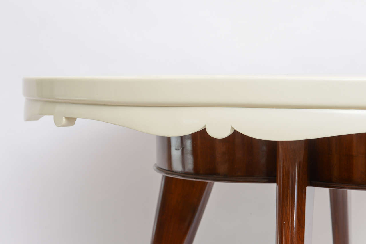 Sensational PAOLO BUFFA Round Dining Table 2