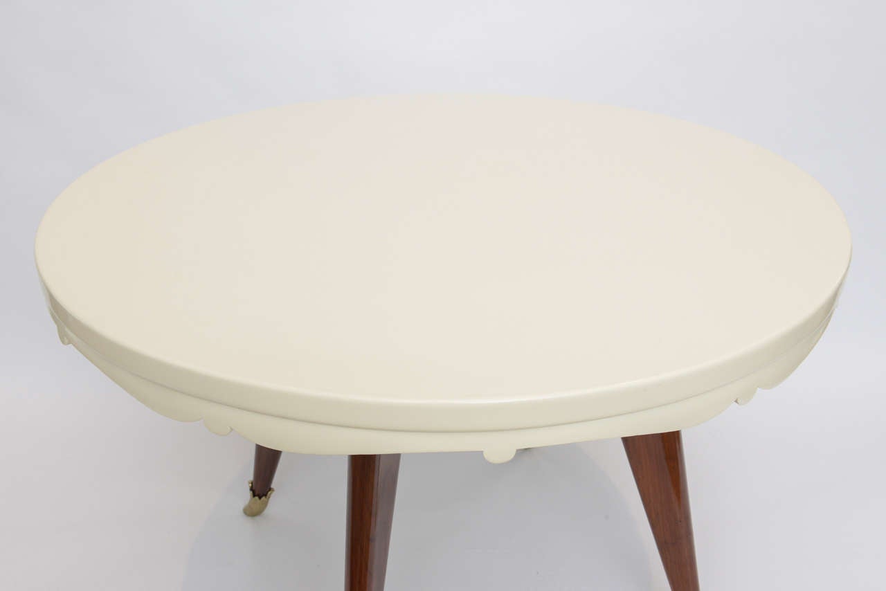 Sensational PAOLO BUFFA Round Dining Table 4