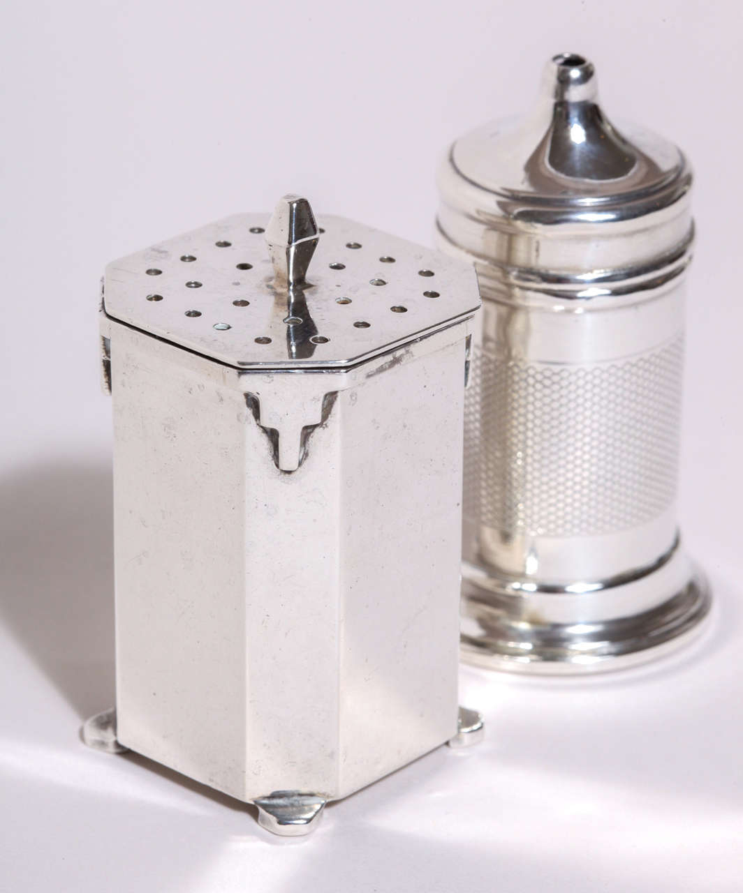 art deco salt and pepper shakers