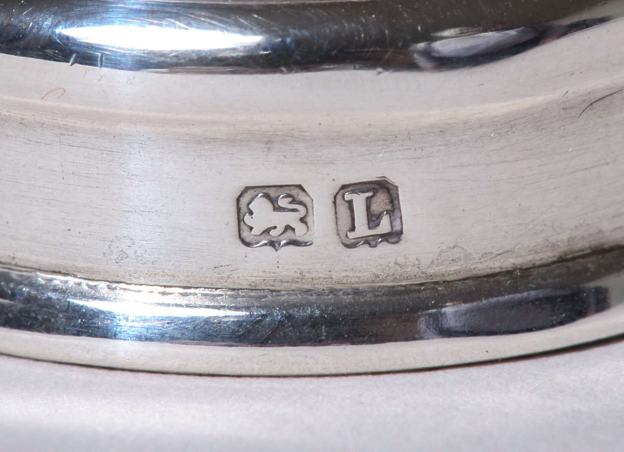 Art Deco Silver Salt and Pepper Shakers 2