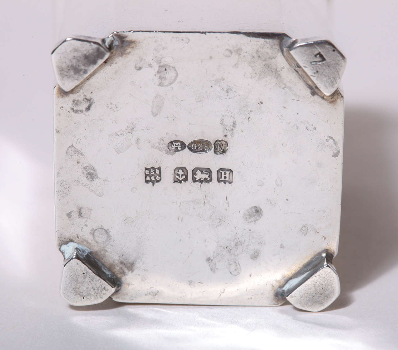 Art Deco Silver Salt and Pepper Shakers at 1stDibs