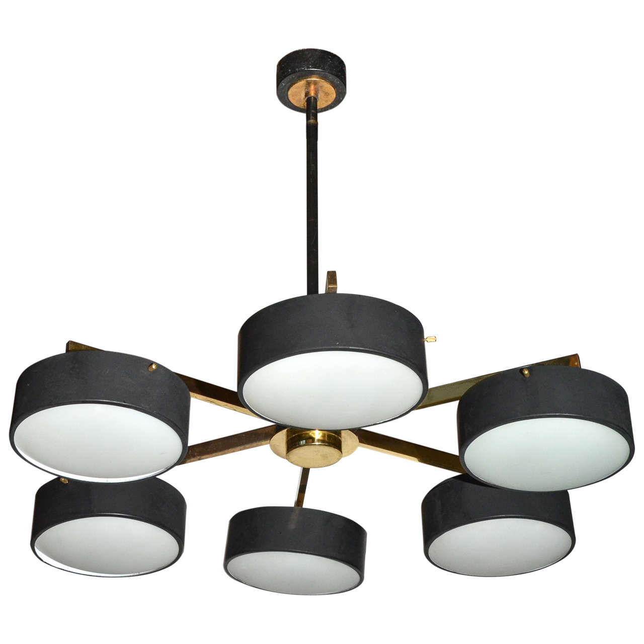 1960s G C M E Italian Ceiling Light