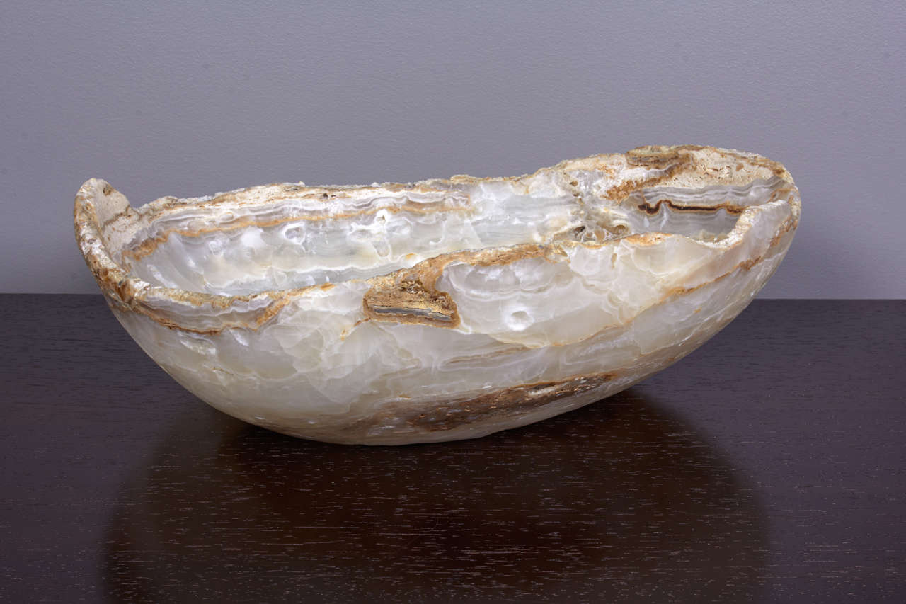 Extra Large Agate Bowl at 1stDibs