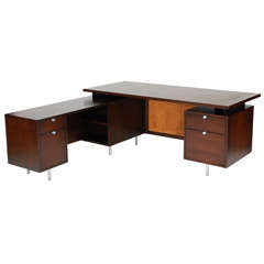 George Nelson Desk with Return