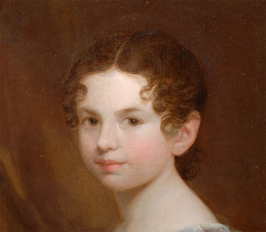 Portrait Of Girl By J.coles (1776-1854) 2