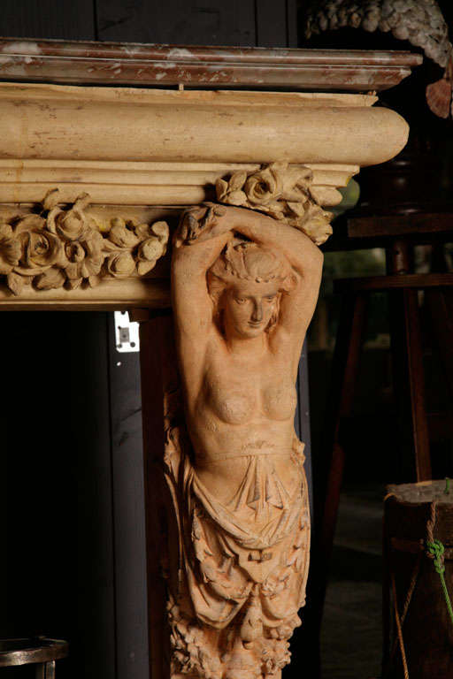 mantelpiece in french