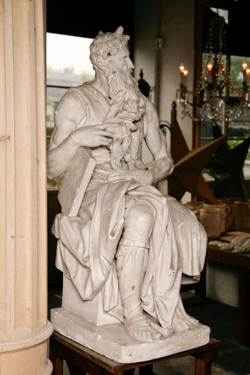 Study object from Michelangelo's Moses in the church San Pietro