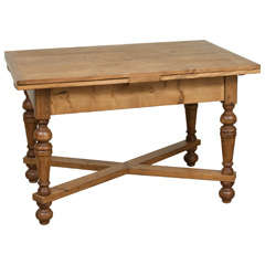 Pine Drawleaf Table