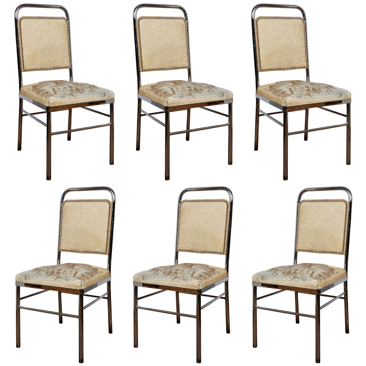 A Suite Of Six Modernist Chairs For Sale