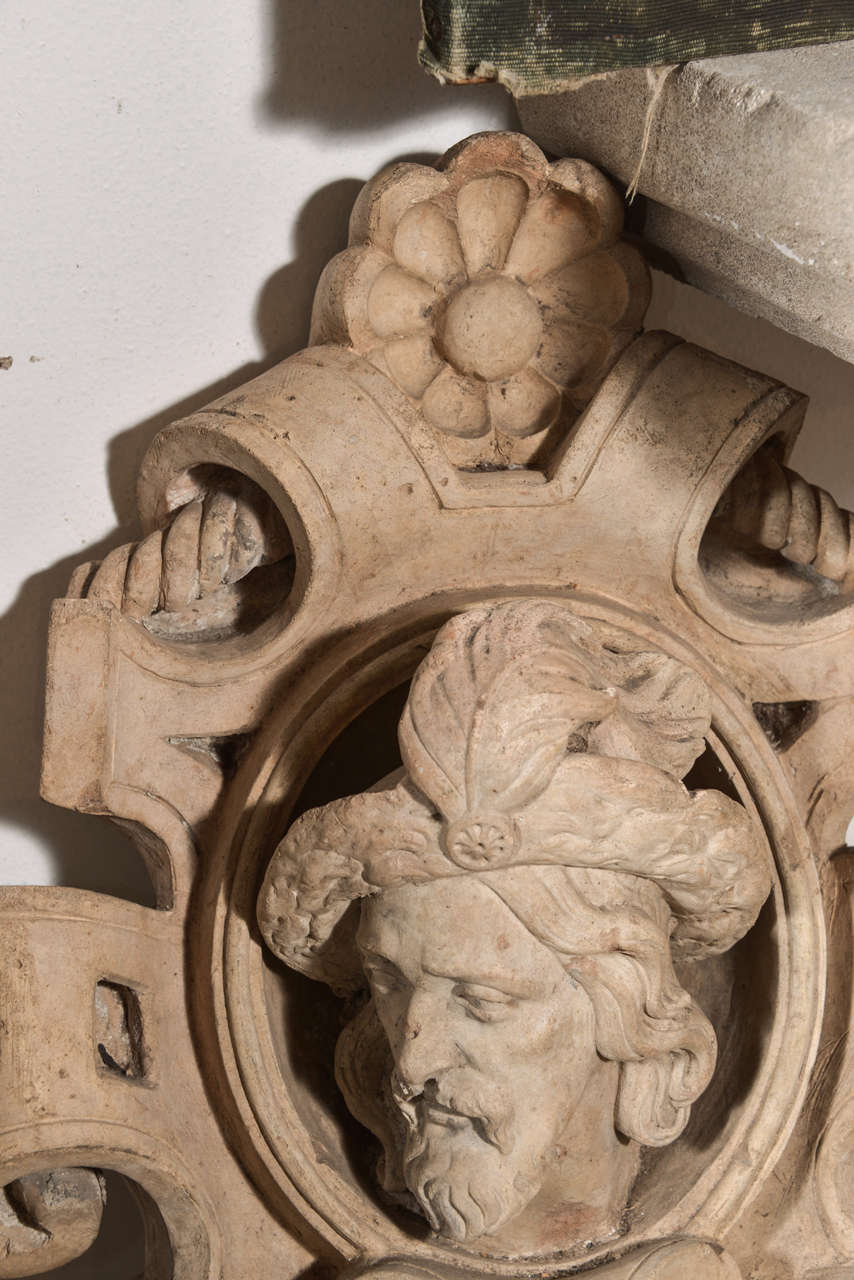 Magnificent Pair of Antique French Terra Cotta Architecturals 4