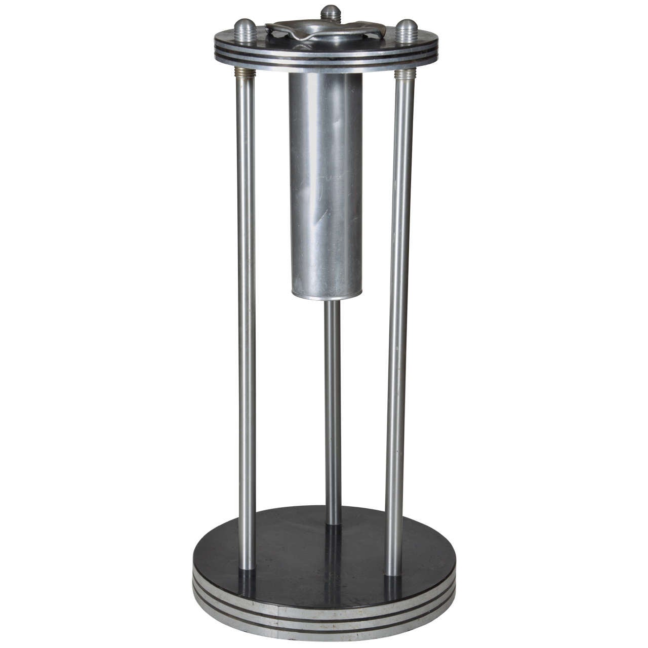 Warren McArthur Machine Age Art Deco Industrial Design Smoke Stand Smoker For Sale