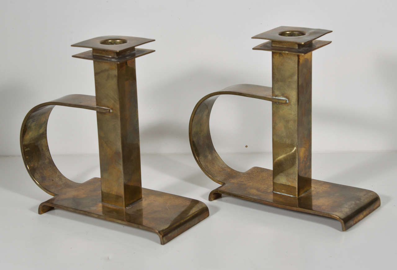 Mid-20th Century Collection Albert Reimann Mixed Metal For Chase
