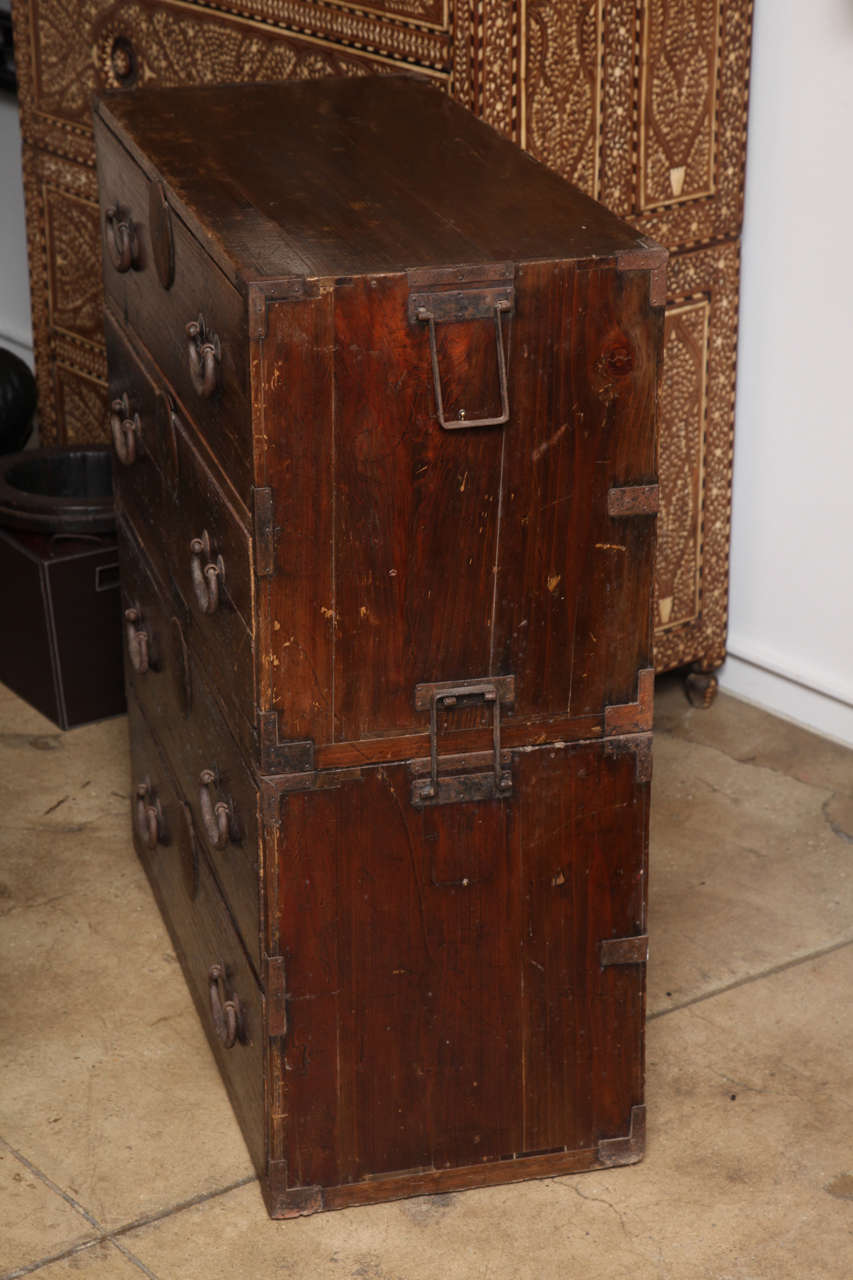 20th Century Japanese Traveling Chest