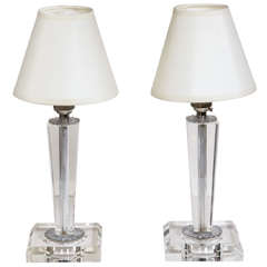 Pair Of French 1950s Table Lamps