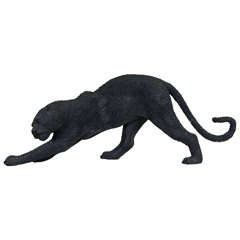 Sculpture of a Leopard in Bronze, circa 1960s