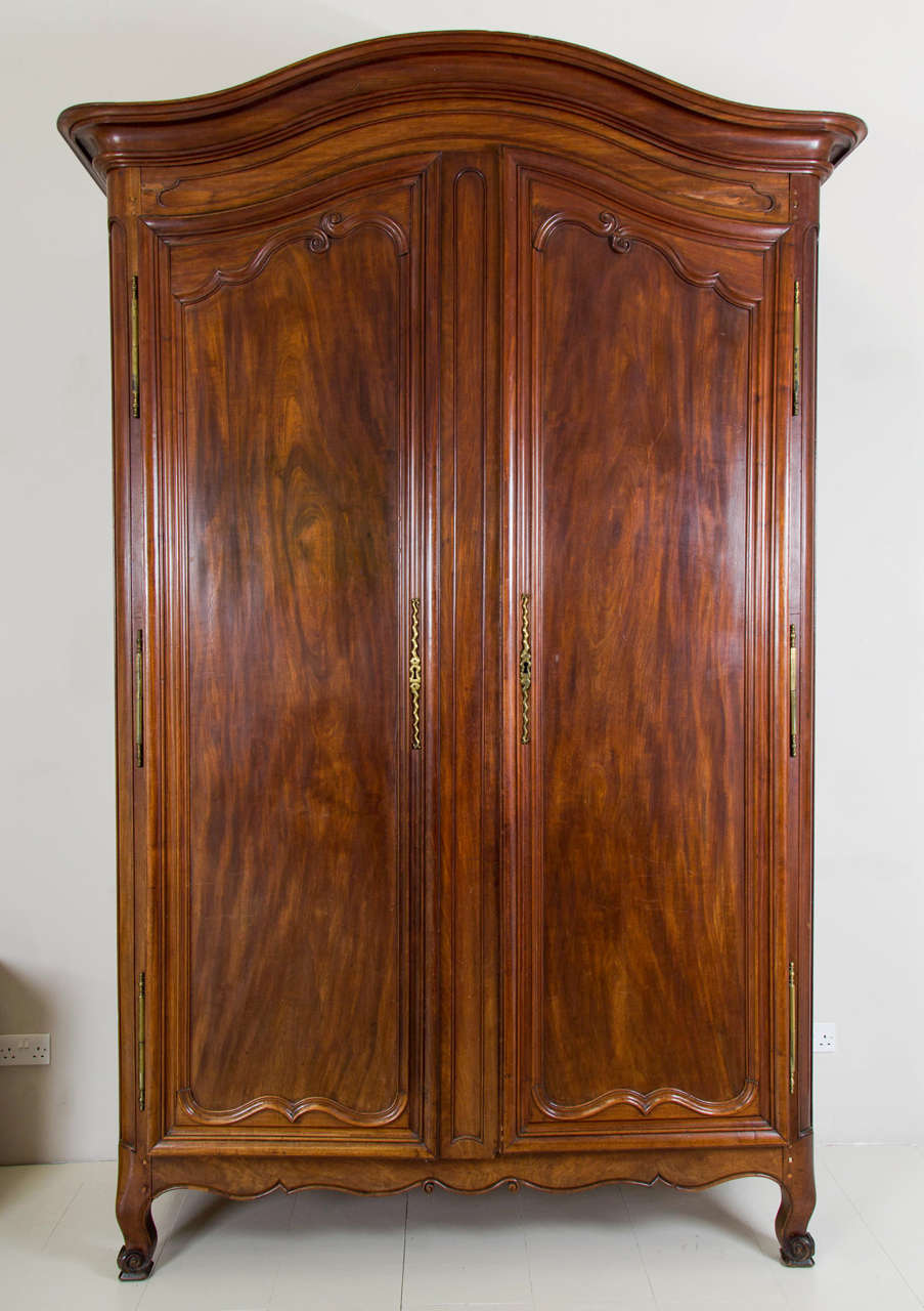 Impressive Mahogany Armoire