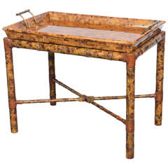 Tessellated Bone Tray Table 10