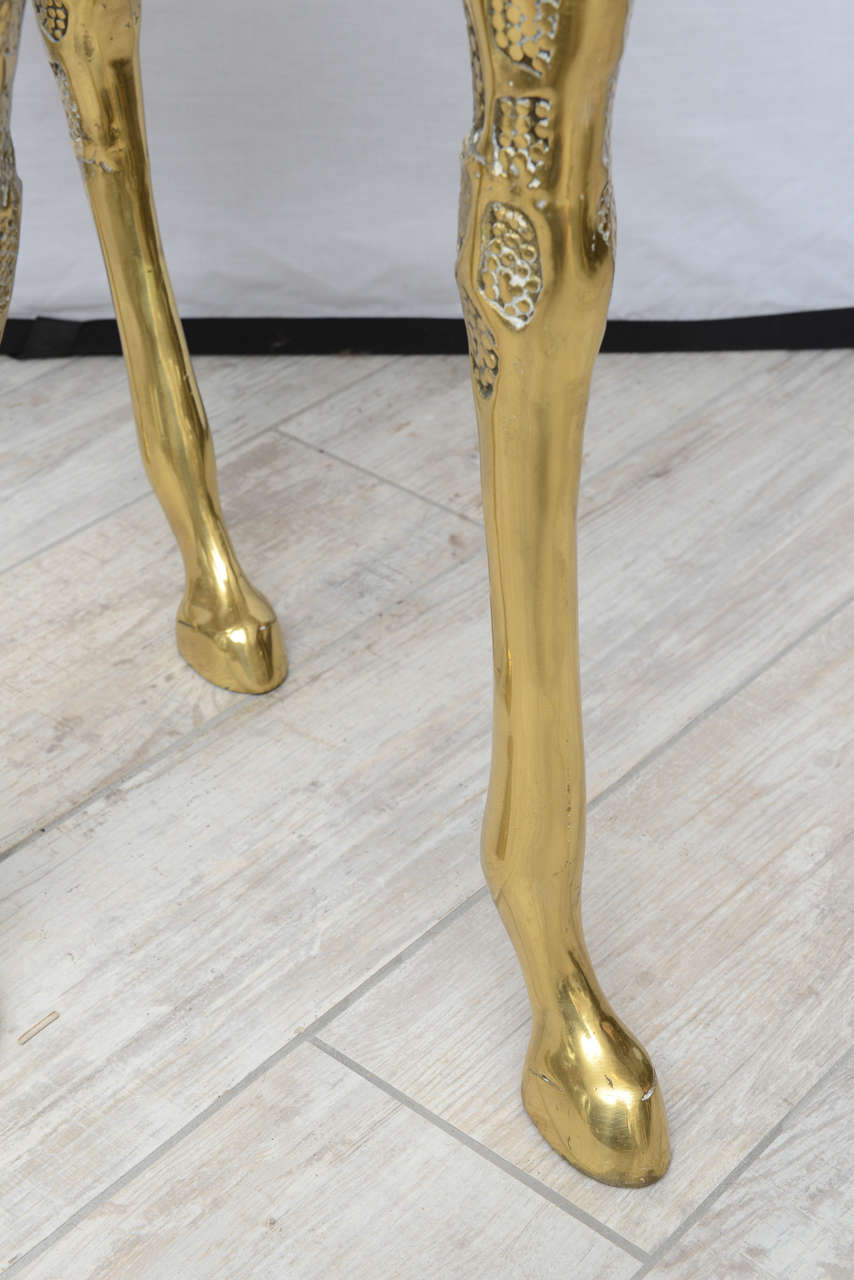 Large Brass Giraffe 5