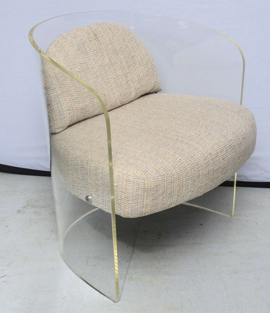 vintage lucite chair