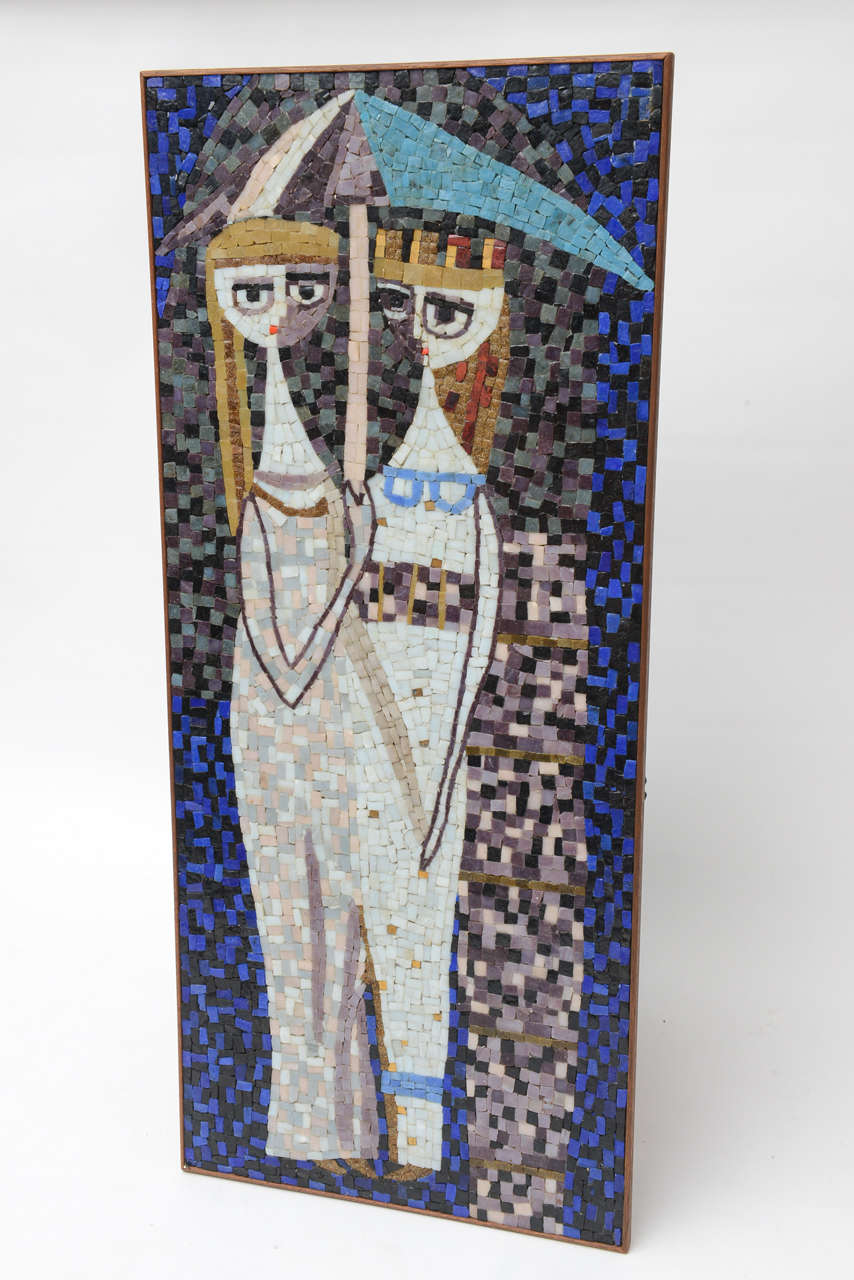 Evelyn Ackerman Tile Wall Plaque