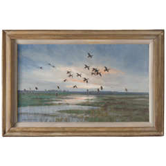 "Mallards at the End of the Day" by Sir Peter Scott