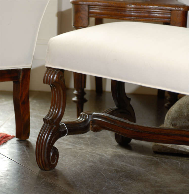 Wood French Bench