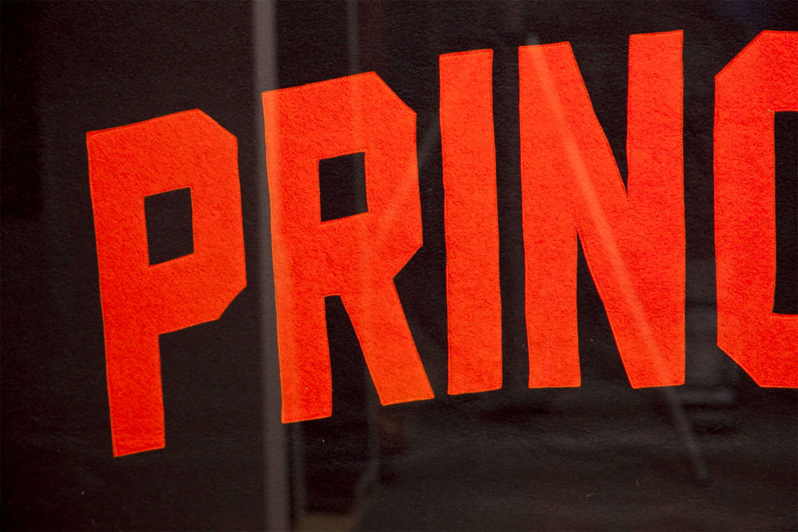 Mid-20th Century Framed  Princeton  Banner For Sale