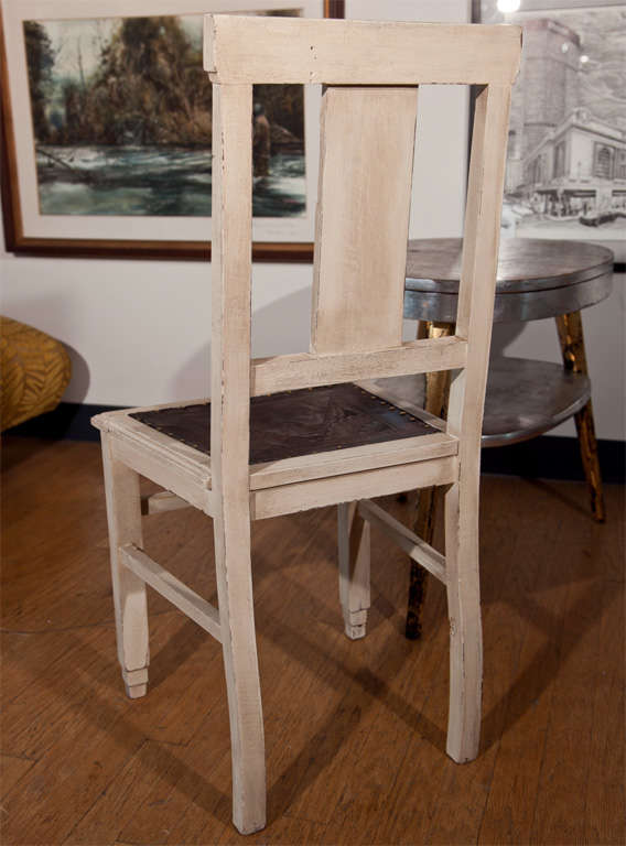 Set  of Six Antique Swedish Side Chairs For Sale 5