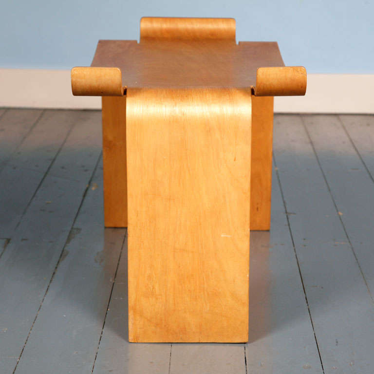 Swedish Museum Stool by Sven Kai-Larsen For Sale