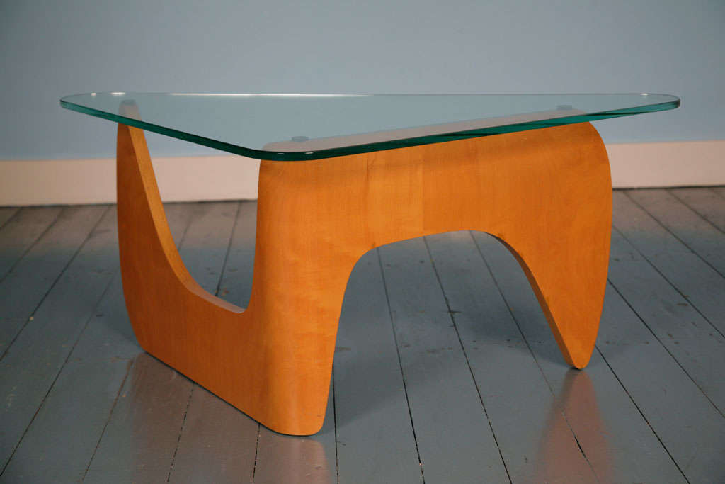 Rare Glass-Top Coffee Table by W. Lutjens In Good Condition For Sale In Amsterdam, NL