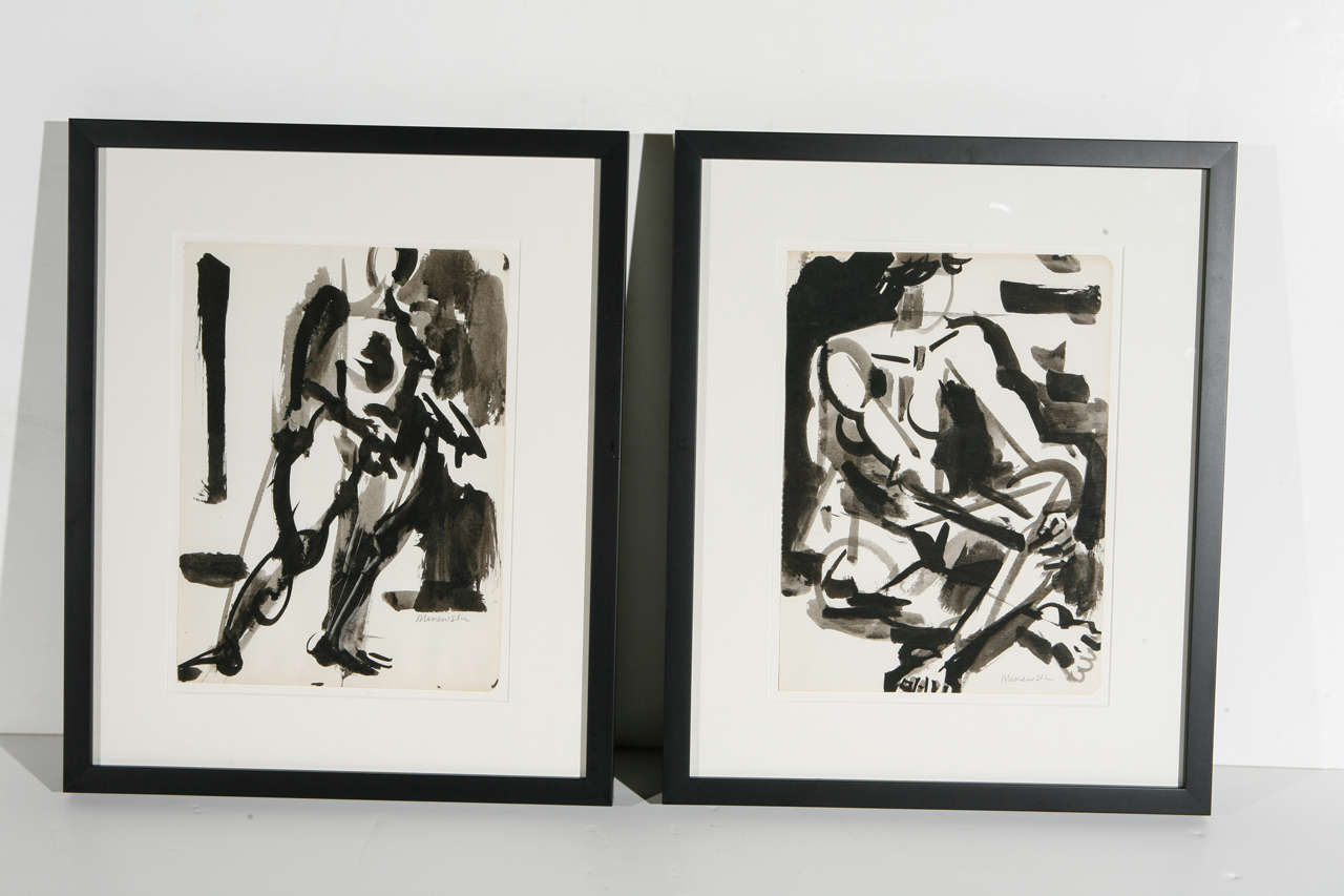 Original, Ink on Paper Paintings